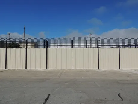 Secured perimeter and access at a San Francisco government facility